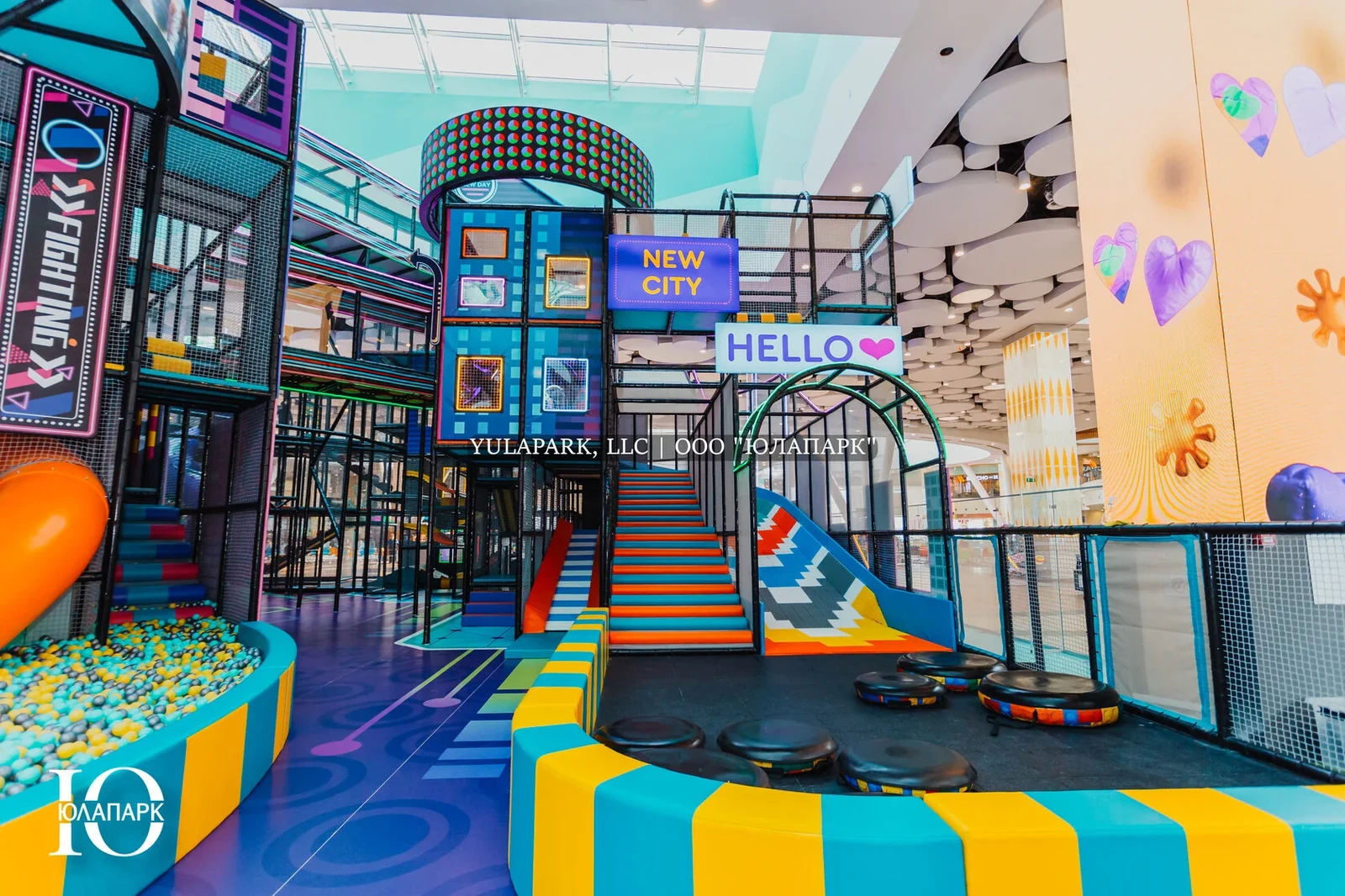 Юлапарк - проект десткого активити-парка в ТЦ "Коламбус"